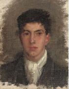Henry Scott Tuke Portrait of Johnny Jackett
